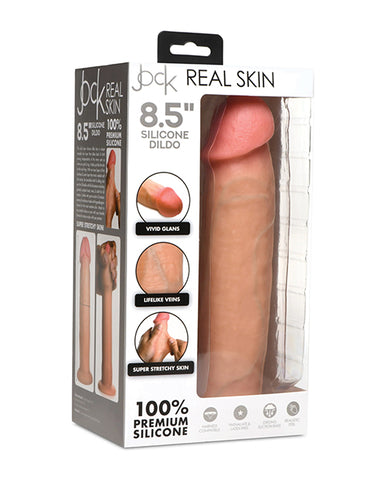 Curve Toys Jock Real Skin Silicone 8.5 Inch Dildo