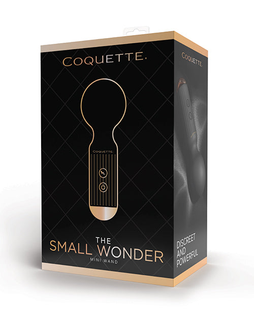 Coquette The Small Wonder Mini Wand - Black/rose Gold