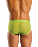 Cocksox Mesh Contour Pouch Sports Brief Citrus Green MD