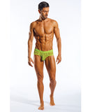 Cocksox Mesh Contour Pouch Sports Brief Citrus Green SM