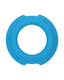 OptiMale FlexiSteel Cock Ring - 35mm Blue