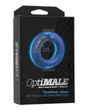 OptiMale FlexiSteel Cock Ring - 35mm Blue