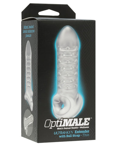 OptiMale Extender w/Ball Strap Thin - Frost