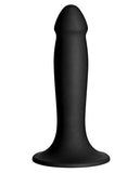 Vac-U-Lock Smooth Silicone Dong - Black