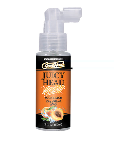 Goodhead Juicy Head Dry Mouth Spray - 2 Oz Sour Peach