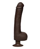 Signature Cocks ULTRASKYN 12" Cock Vibrating w/ Vac-U-Lock Suction Cup- Safaree Samuels Anaconda