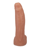 Signature Cocks 8" Silicone Cock w/Removable Vac-U-Lock Suction Cup - Owen Grey