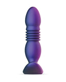 Hueman Supernova Thrusting Butt Plug - Purple