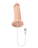 Evolved 6 Inch Vibrating Dong - Light