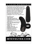 Evolved Hooked on You Curved Finger Vibrator - Black