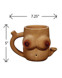 Fashioncraft Novelty Mug - Boobs Brown