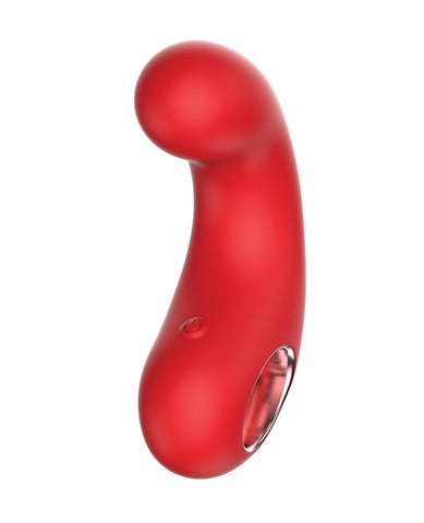 Luv Inc. Curved Vibrator - Red