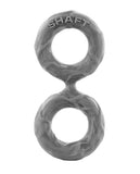 Shaft Double C-Ring  - Medium Gray