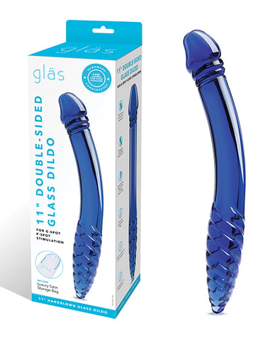 Glas 11" Double-sided Dildo G-Spot & P-Spot Stimulation