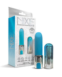 Nixie Smooch Rechargeable Lipstick Vibrator - Blue Ombre