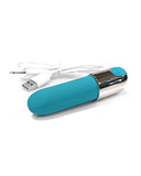 Nixie Smooch Rechargeable Lipstick Vibrator - Blue Ombre