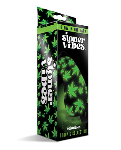 Stoner Vibes Glow in the Dark Blindfold