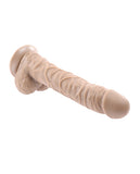 Gender X Flexskin Poseable True Feel 10 Inch Dildo - Light