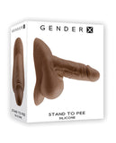 Gender X Silicone Stand To Pee - Dark