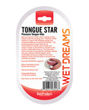 Wet Dreams Tongue Star Vibe -  Clear