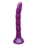 Wet Dreams Skinny Me 7" Strap on w/Harness - Purple