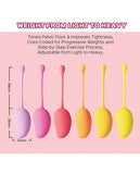 Mango Tropical 6 Weighted Kegel Ball Exercise Set