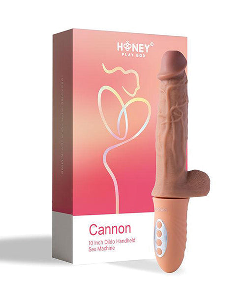 Cannon 10 Inch Dildo Handheld Sex Machine - Light