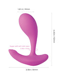 Loli App-enabled Wearable Clit & G Spot Vibrator - Pale Pink
