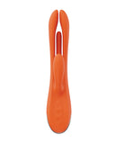 Terri App Controlled Kinky Finger Tapping Rabbit Vibrator - Orange