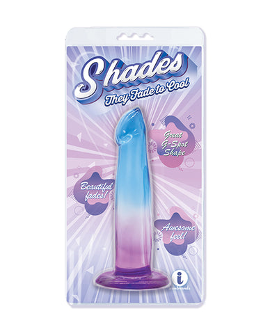 Shades Jelly TPR Gradient Dong Small - Blue/Purple