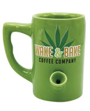 Wake & Bake Coffee Mug - 10 oz Green