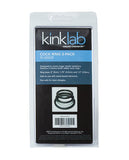 KinkLab Rubber Cock Ring - Pack of 3