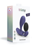 Love to Love Witty Flexible Dual Stim - Midnight Indigo