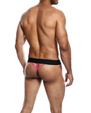Male Basics Neon Thong  Coral SM