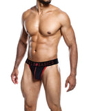 Male Basics Neon Thong Red LG