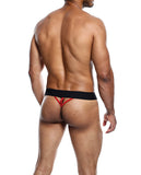 Male Basics Neon Thong Red MD