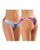 Mememe Cabal Freya Printed Thong Xl