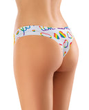 Mememe Pride Love Is Printed Thong Lg