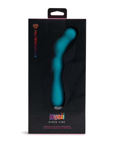 Nu Sensuelle Siren Nubii G-Spot Vibe w/Hinge - Blue