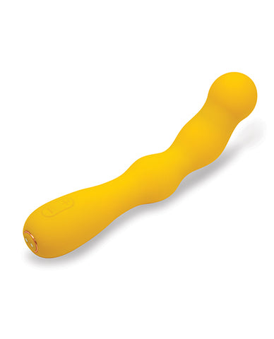 Nu Sensuelle Siren Nubii G-Spot Vibe w/Hinge - Yellow