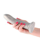 Royals 7" Charlie Curved Dildo - Metallic Champagne