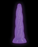 Firefly Siren Glow in the Dark Dildo - Purple