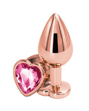 Rear Assets Rose Gold Heart Medium - Pink