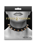 Fetish & Fashion Medusa Collar - Black