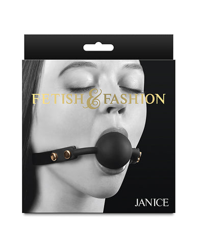 Fetish & Fashion Janice Ball Gag - Black