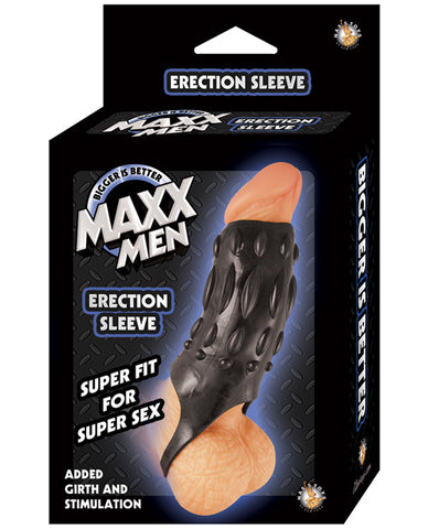 Maxx Men Erection Sleeve Black