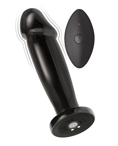 Ass-sation Remote Vibrating Metal Anal Ecstasy - Black