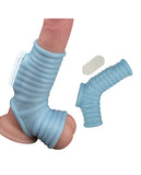 Vibrating Power Sleeve Ribbed Fit - Blue