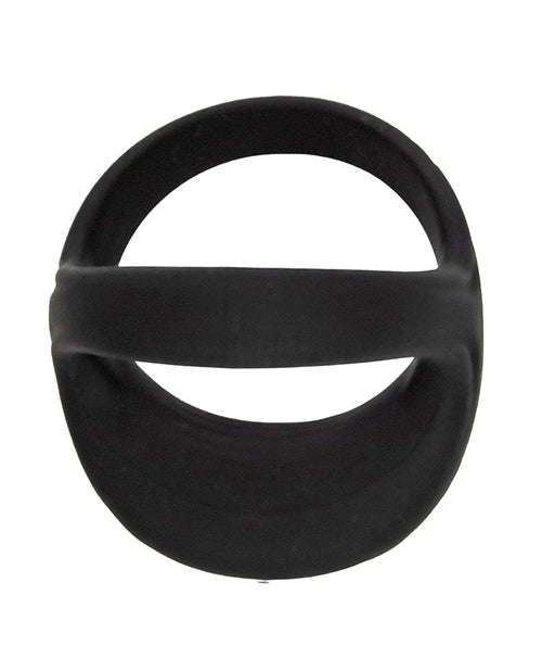 Cockpower Scrotum And Cock Ring - Black
