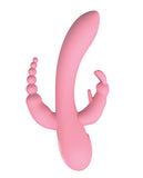 The Beat Trifecta Massager - Pink